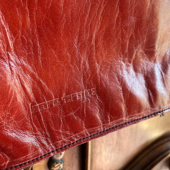 Vintage BareTraps Red Leather Purse Handbag, Small - Picture 8 of 9